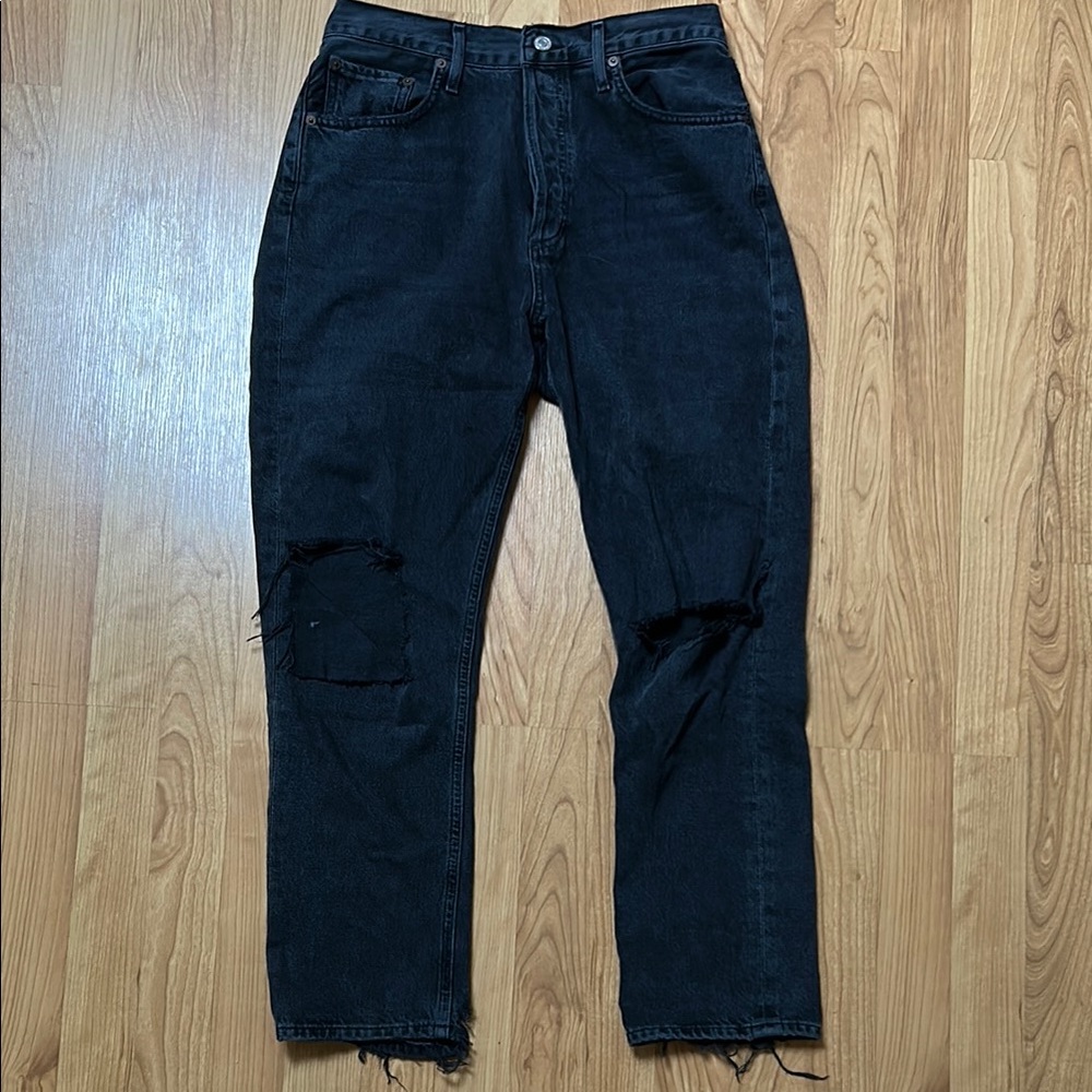 Agolde black jeans